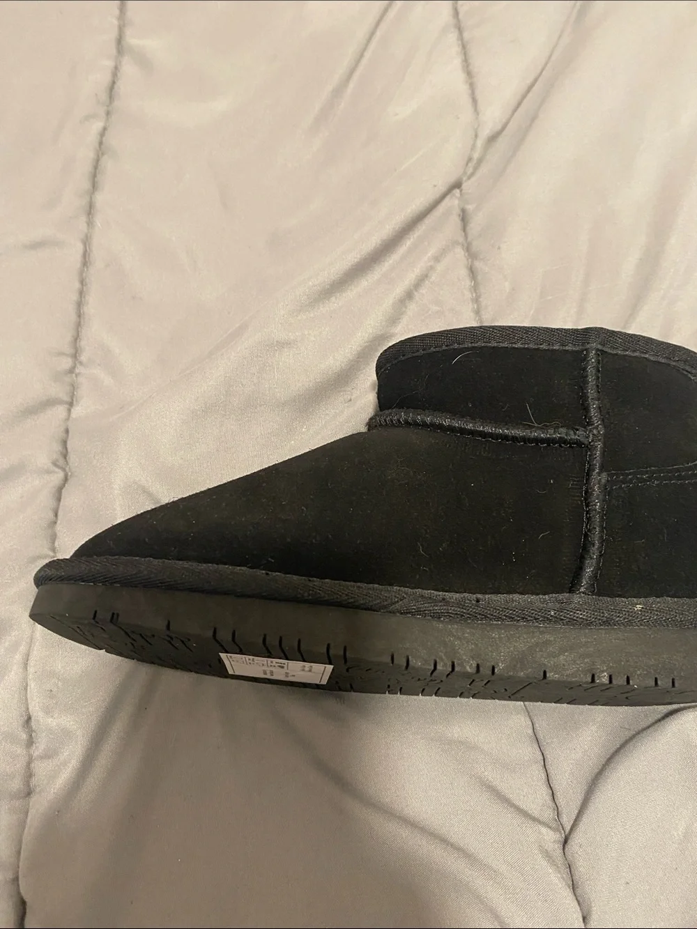 BearPaw Kids Black Cozy Short Winter Boots